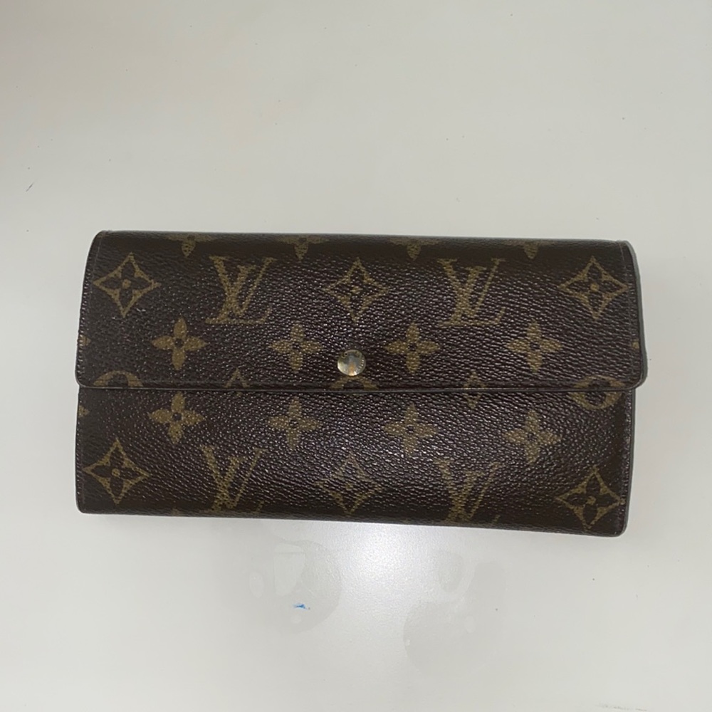Louis Vuitton Sarah Wallet Monogram Damien